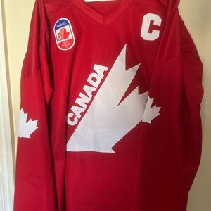 Gretzky Canada hockey embroidered jersey